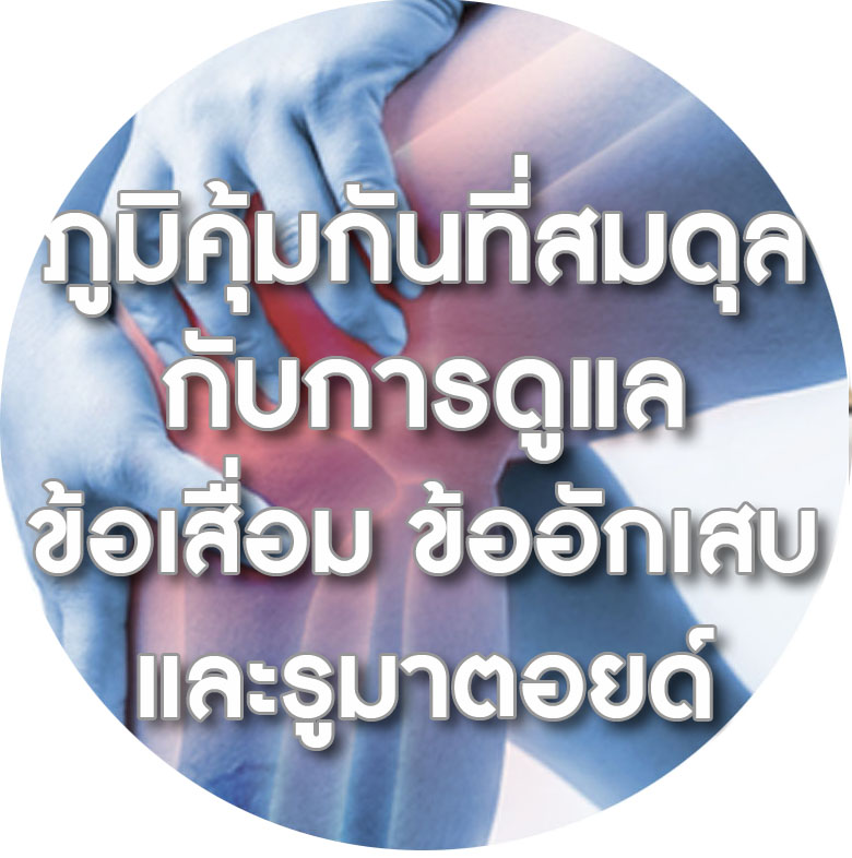 BIM100 ผลงานวิจัยกับข้อเข่าเสื่อม ข้ออักเสบรูมาตอยด์ ปวดเข่า